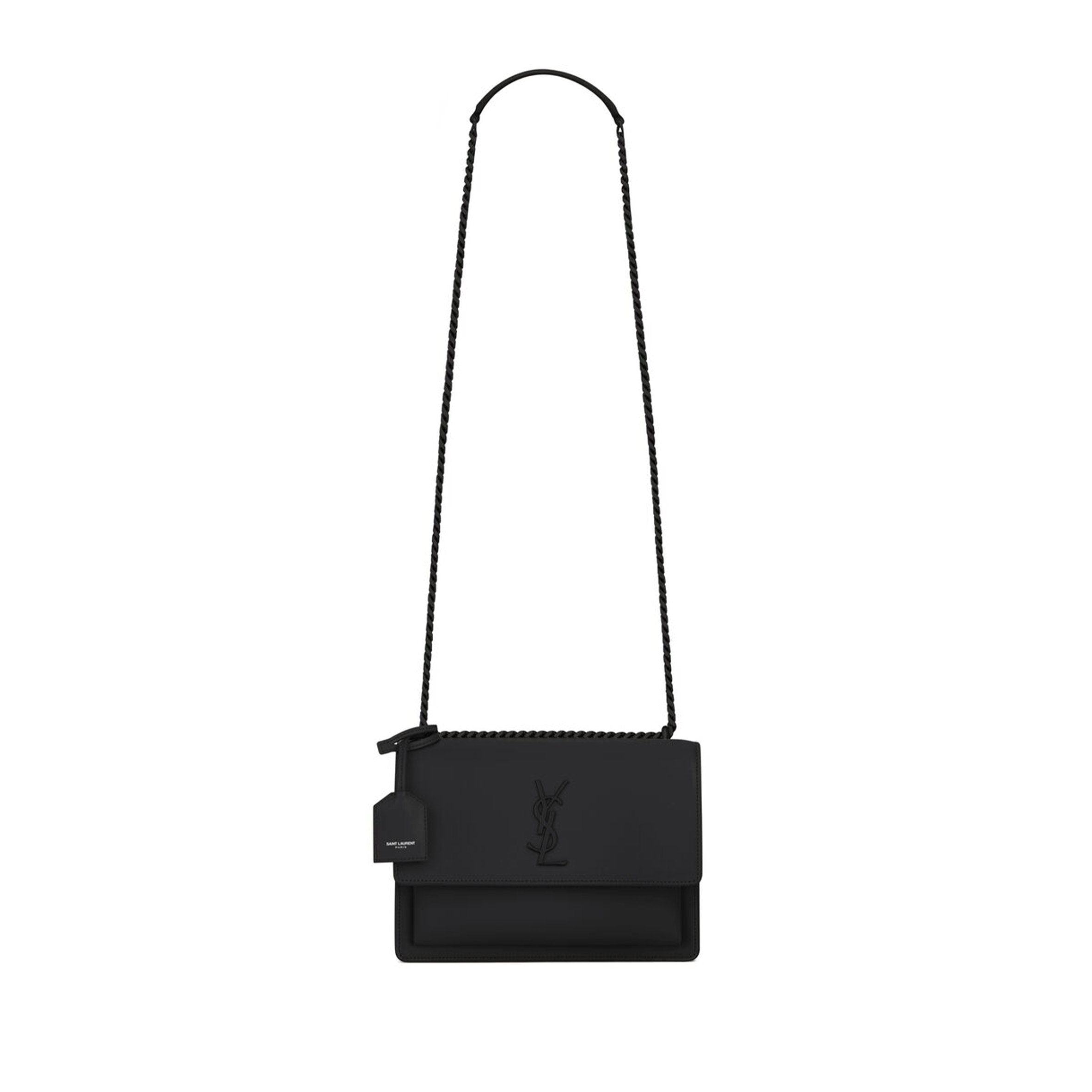 YSL SUNSET MEDIUM IN SMOOTH LEATHER 442906D420U1000 (22*16*6.5cm) YSL SUNSET MEDIUM IN SMOOTH LEATHER 442906D420U1000 (22*16*6.5cm)